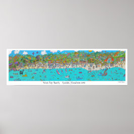 West Bay Beach Poster