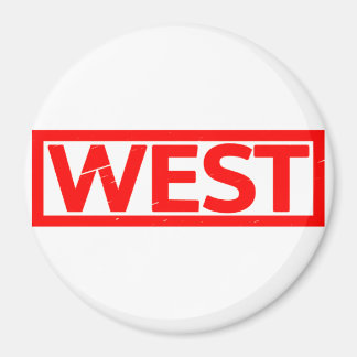 West-Briefmarke Magnet