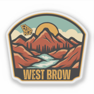 West Brow, Georgia Aufkleber