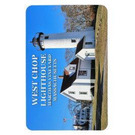 West Chop Lighthouse Marthas Vineyard Flexi Magnet