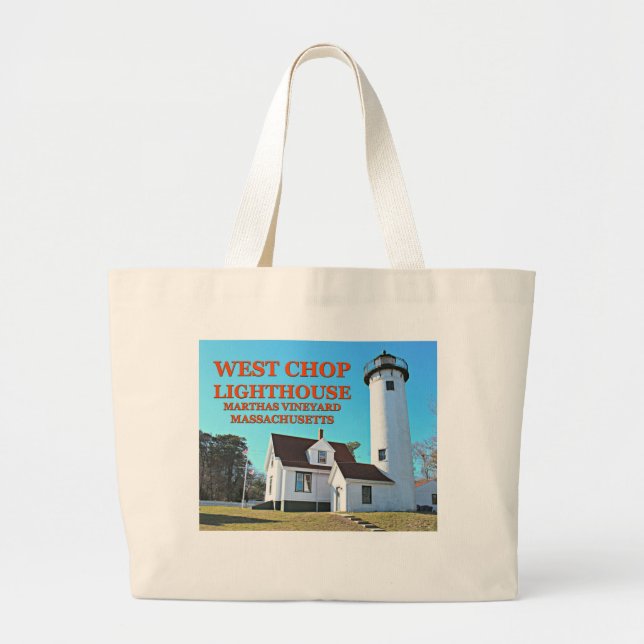 West Chop Lighthouse, Marthas Vineyard MA Sac four (Devant)
