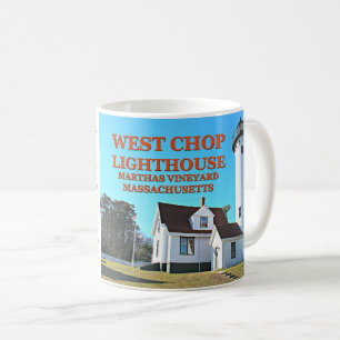 West Chop Lighthouse, Marthas Vineyard MA Tasse