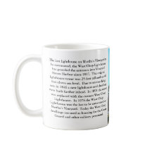 West Chop Lighthouse, Marthas Vineyard MA Tasse