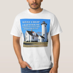 West Chop Lighthouse, Marthas Vineyard T - Shirt