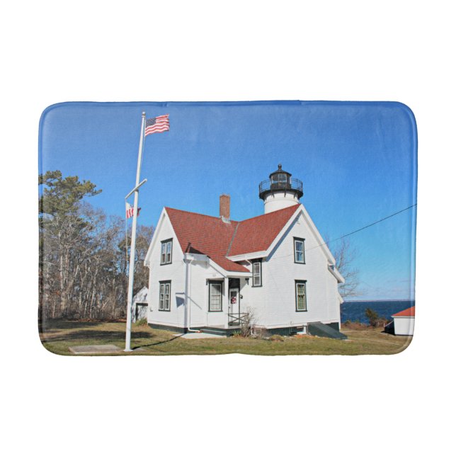 West Chop Lighthouse, Massachusetts Bath Mat Badematte (Vorderseite)