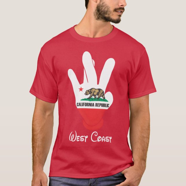 West Coast Cali gift T-Shirt (Vorderseite)