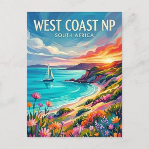 West Coast National Park Südafrika Postkarte