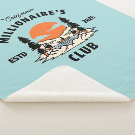 West Coast Vibes 'California Millionaire's Club' Sherpadecke