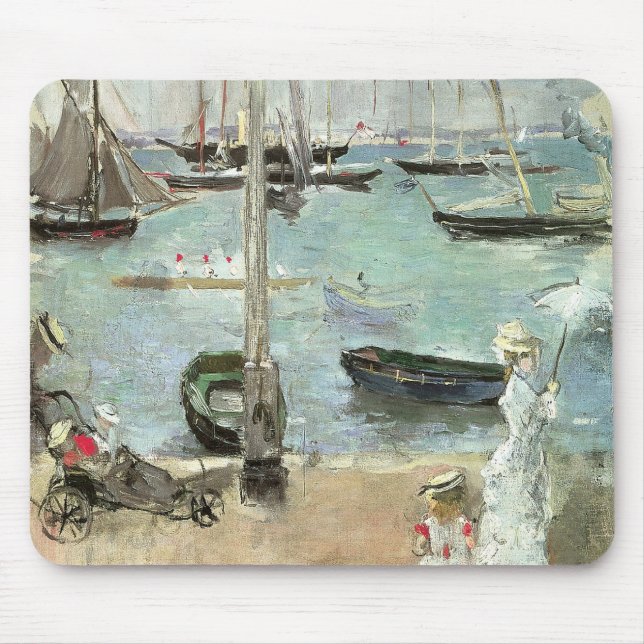 West Cowes, Isle of Wight von Berthe Morisot Mousepad (Vorne)