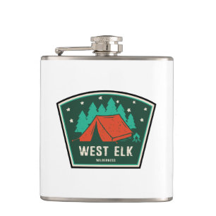 West Elk Wilderness Colorado Camping Flachmann