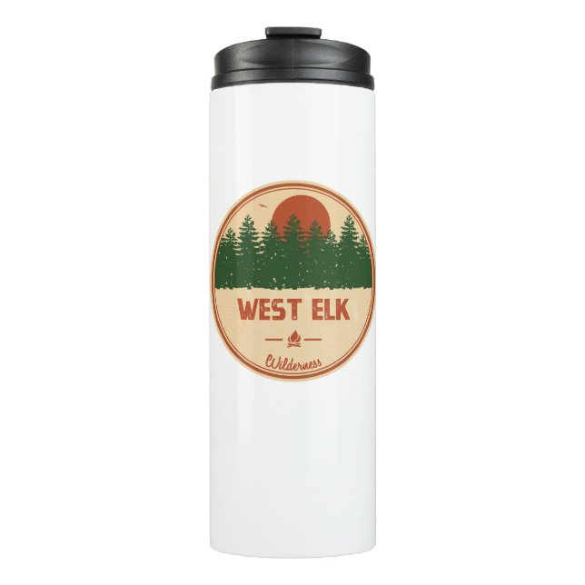 West Elk Wilderness Colorado Thermosbecher (Vorderseite)