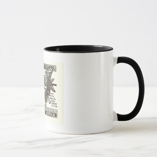 West End-Café, Norfolk VA Tasse (Rechts)