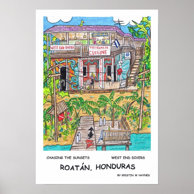 West End Divers Poster (Vorne)