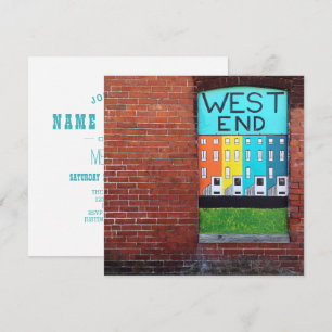 West End Stadtmauer Kunst Einladung