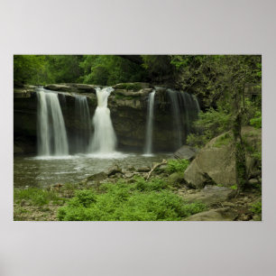 West Falls in Elyria Ohio Poster