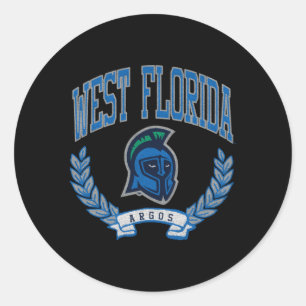 West Florida Argonauts Sieg Runder Aufkleber