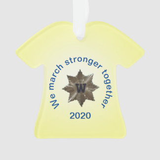 West Genesee Marching Band 2020 Saison Ornament