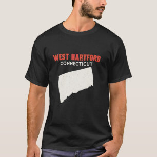 West Hartford Connecticut USA Staat America Travel T-Shirt
