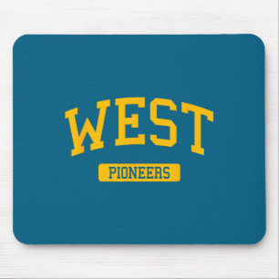 West High School HS Wichita KS Uni-Sport Mousepad