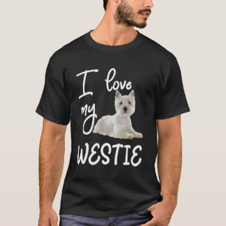 West Highland Terrier I Liebe My Westie T-Shirt