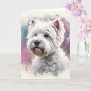 West Highland Terrier Karte