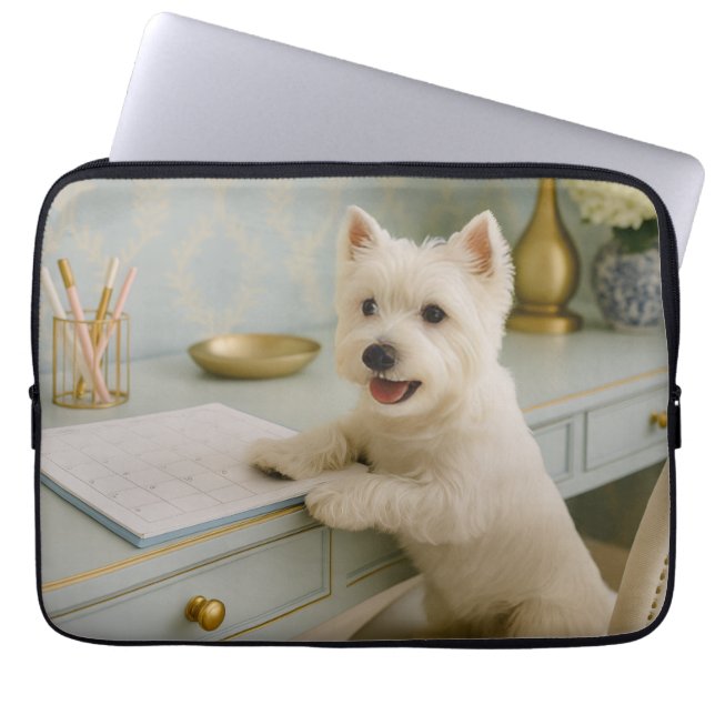 West Highland Terrier Laptop Sleeve (Vorderseite)