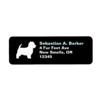 West Highland Terrier Silhouette Westie Adresse