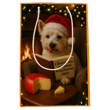 West Highland Terrier Weihnachtsgeschenktüte
