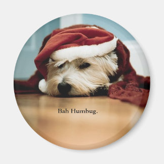 West Highland Terrier Weihnachtsmannmütze Christma Magnet