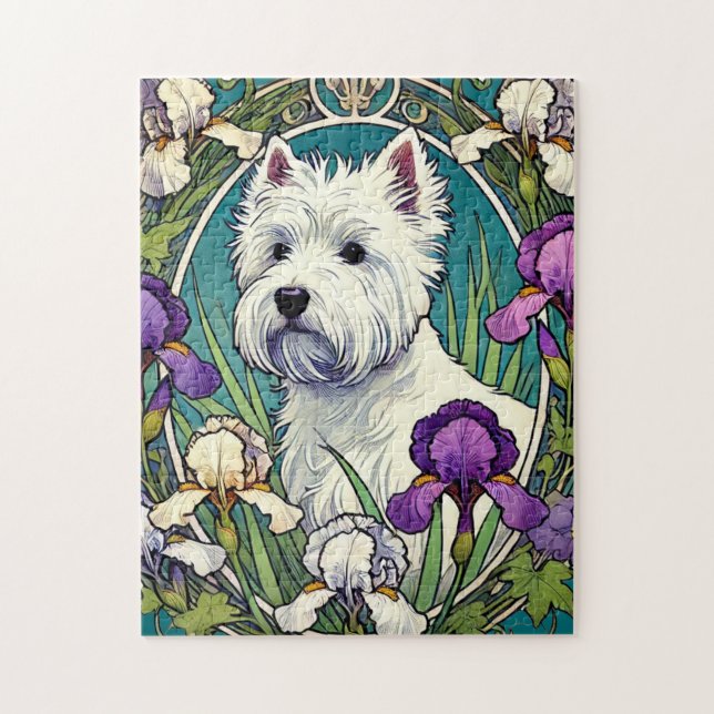 West Highland Terrier Westie (Vertikal)