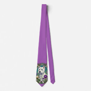 West Highland Terrier Westie Krawatte
