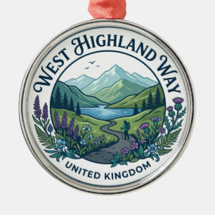 West Highland Way Vereinigtes Königreich Ornament Aus Metall