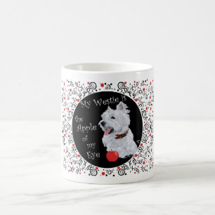 West Highland White Terrier Augapfel Kaffeetasse