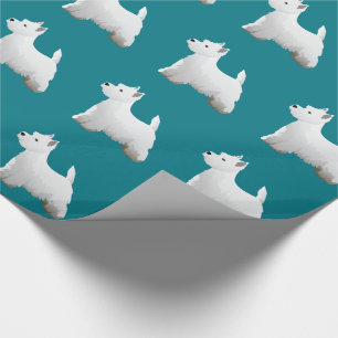 West Highland White Terrier Basic Breed Design Geschenkpapier