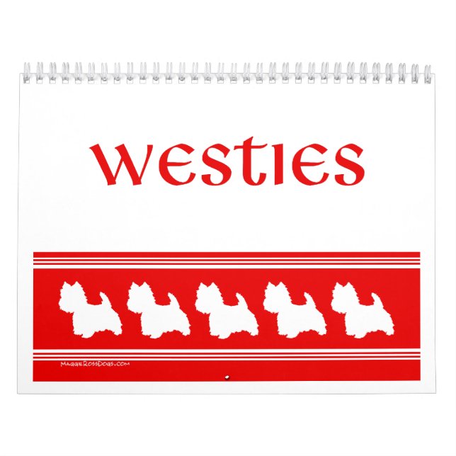 West Highland White Terrier CALENDAR Kalender (Titelbild)