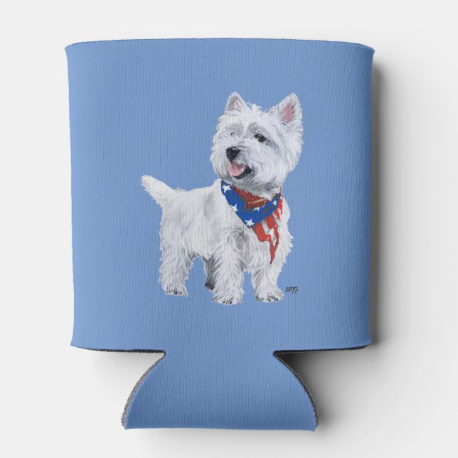 West Highland White Terrier Dosenkühler (Rückseite)