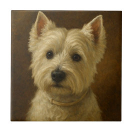 West Highland White Terrier Fliese