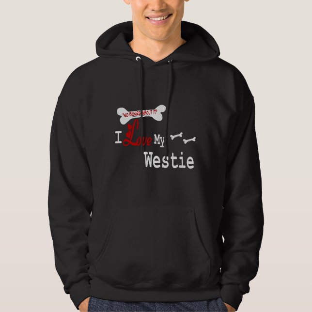 West Highland White Terrier Geschenke Hoodie (Vorderseite)