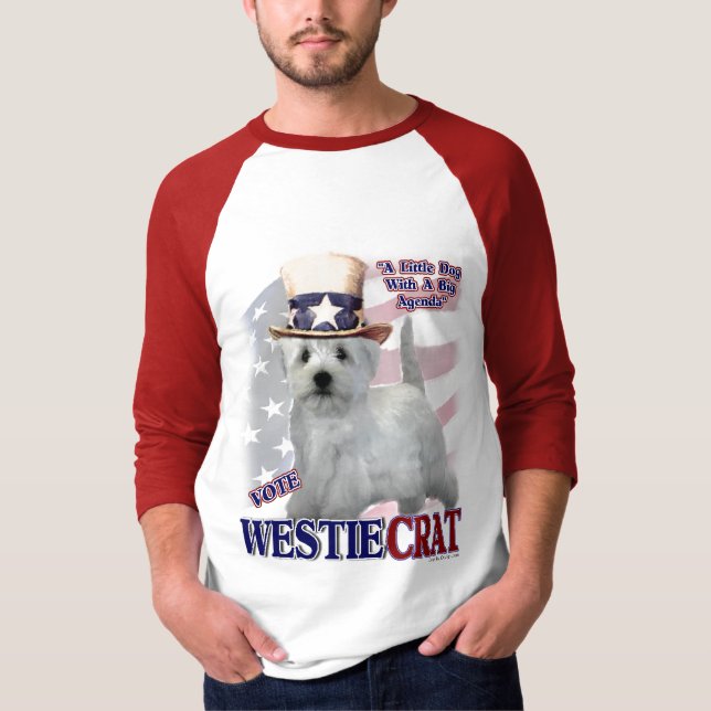 West Highland White Terrier Geschenke T-Shirt (Vorderseite)