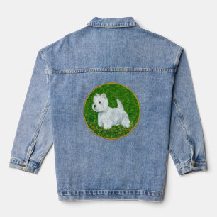 West Highland White Terrier Greengrass Jeansjacke