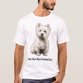 West Highland White Terrier Hund Erstellen Sie Ihr T-Shirt