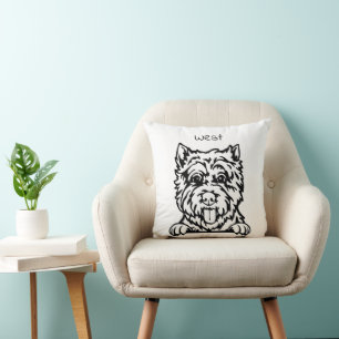 West Highland White Terrier Kissen