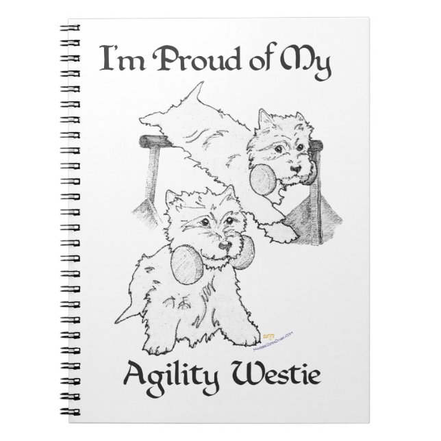 West Highland White Terrier NOTES Notizblock (Vorderseite)