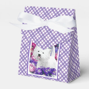 West Highland White Terrier Painting Dog Art Geschenkschachtel
