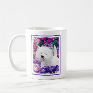 West Highland White Terrier Painting Dog Art Kaffeetasse