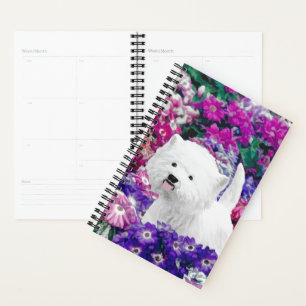 West Highland White Terrier Painting Dog Art Planer