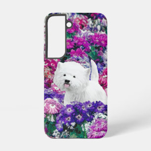 West Highland White Terrier Painting Dog Art Samsung Galaxy Hülle