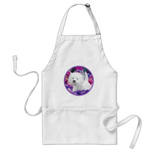 West Highland White Terrier Painting Dog Art Schürze