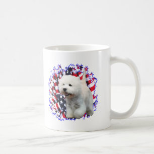 West Highland White Terrier Patriot Kaffeetasse