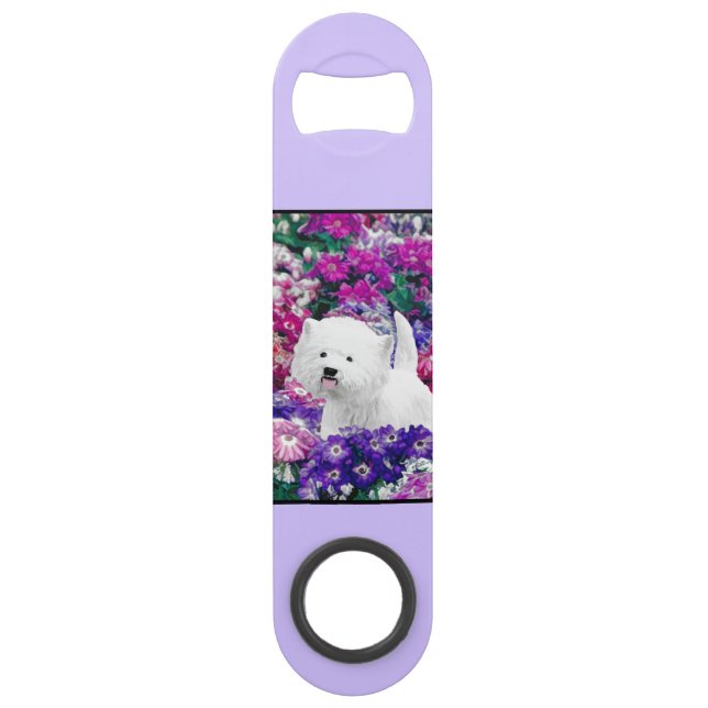 West Highland White Terrier Peinture Chien Art (Dos)